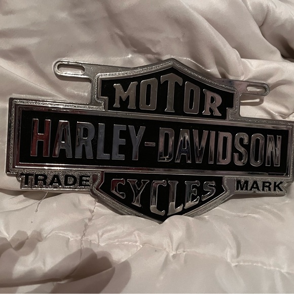 Harley-Davidson Accessories - Harley Davidson license plate